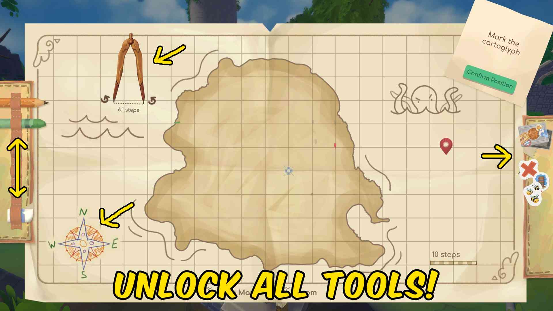 Map Map - A Game About Maps — Unlock All Tools (screenshot 3)